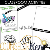 6-8th Grade Mental Health Awareness Activities: Mental Health Centers, Discussion & More
