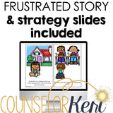 I Feel Frustrated Counseling Activity: Frustration Lesson for Kindergarten