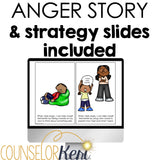 Anger Counseling Activity: Anger Lesson for Kindergarten Counseling