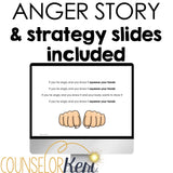 Anger Counseling Activity: Anger Lesson for Kindergarten Counseling