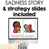 I Feel Sad Counseling Activity: Sadness Lesson for Kindergarten Counseling