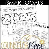 New Year Goal Setting: New Years SEL Activities for SMART Goals & Intentions