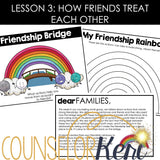 Friendship Group Counseling: Friendship Activities for Boundaries and Respect