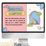 Gratitude Counseling Activity: Gratitude Lesson for Community Building