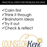 Problem Solving Strategies Deck: Problem Solving Skills for School Counseling