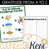 Gratitude SEL Centers: Gratitude Counseling Activities for Classroom Counseling