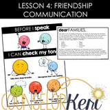 Friendship Group Counseling: Friendship Activities for Boundaries and Respect