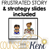 I Feel Frustrated Counseling Activity: Frustration Lesson for Kindergarten