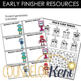 Big Deal Little Deal Counseling Lesson: Problem Size and Reaction Size Activity