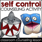 Self Control Counseling Activity: Self Control Lesson for Grades 1-2 Counseling
