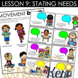 Kindergarten Self Control Group: Self Control Activities for Group Counseling