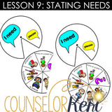Kindergarten Self Control Group: Self Control Activities for Group Counseling
