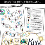 Kindergarten Self Control Group: Self Control Activities for Group Counseling