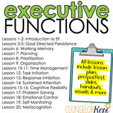 Executive Functions Activities: Executive Functioning Counseling Lessons