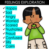 Kindergarten Feelings Lessons: Feelings Counseling Lessons with Coping Skills