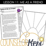 Friendship Group Counseling: Friendship Activities for Boundaries and Respect