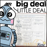 Big Deal Little Deal Counseling Lesson: Problem Size and Reaction Size Activity