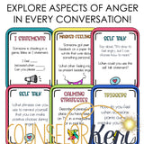 Anger Activity: Anger SEL Discussion Prompts for Counseling