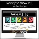 Dealing with Drama Classroom Guidance Lesson for School Counseling