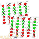 Fall Feelings Activity: Fall Emoji Sliders for Desk Feelings Label