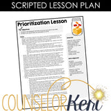 Prioritization Counseling Activity: Help Students Prioritize a To Do List