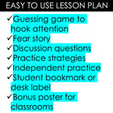 I Feel Scared Counseling Activity: Fear Lesson for Kindergarten Counseling