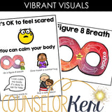 I Feel Scared Counseling Activity: Fear Lesson for Kindergarten Counseling