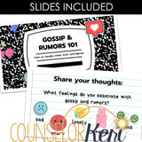 Gossip and Rumors Lesson: How to Deal with Gossip and Rumors Counseling Activity