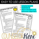 Kindergarten Feelings Lessons: Feelings Counseling Lessons with Coping Skills
