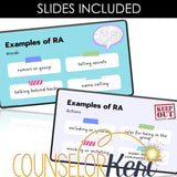 Relational Aggression Lesson: What is Relational Aggression Counseling Activity
