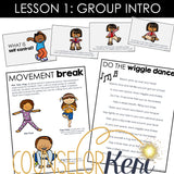 Kindergarten Self Control Group: Self Control Activities for Group Counseling