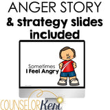Anger Counseling Activity: Anger Lesson for Kindergarten Counseling