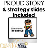 I Feel Proud Counseling Activity: Proud Lesson for Kindergarten Counseling