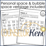 Personal Space Counseling Activities: Personal Space Centers