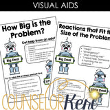 Big Deal Little Deal Counseling Lesson: Problem Size and Reaction Size Activity