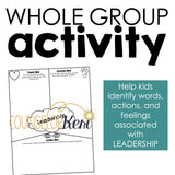 Leadership Counseling Lesson Plans: Leadership Qualities Activity