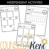 I Feel Worried Counseling Activity: Worry Lesson for Kindergarten Counseling