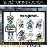 Big Deal Little Deal Counseling Lesson: Problem Size and Reaction Size Activity