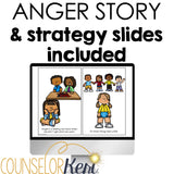 Anger Counseling Activity: Anger Lesson for Kindergarten Counseling