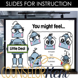 Big Deal Little Deal Counseling Lesson: Problem Size and Reaction Size Activity
