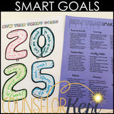 New Year Goal Setting: New Years SEL Activities for SMART Goals & Intentions