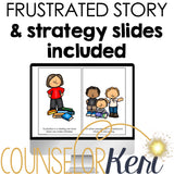 I Feel Frustrated Counseling Activity: Frustration Lesson for Kindergarten