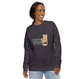 School Counselor Peace Unisex organic raglan sweatshirt
