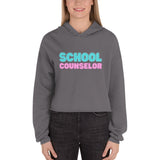 School Counselor Crop Hoodie