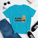 School Counselor Peace Women's short sleeve t-shirt