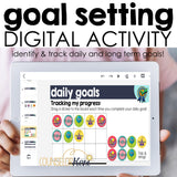 Goal Setting Digital Activity for Google Classroom Distance Learning
