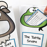 Tattling Activity Sort and Story Book for Elementary School Counseling