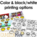 Feelings Activity School Counseling Centers Classroom Guidance Lesson