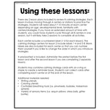 Calming Strategies Activity Classroom Guidance Lessons: Coping Skills Centers