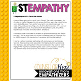 Empathy in STEM Activity Task Cards: Counseling Empathy Activities & Digital Learning Activities